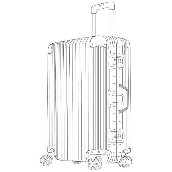Suitcase Handle Pulls
