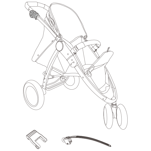 Stroller Axle