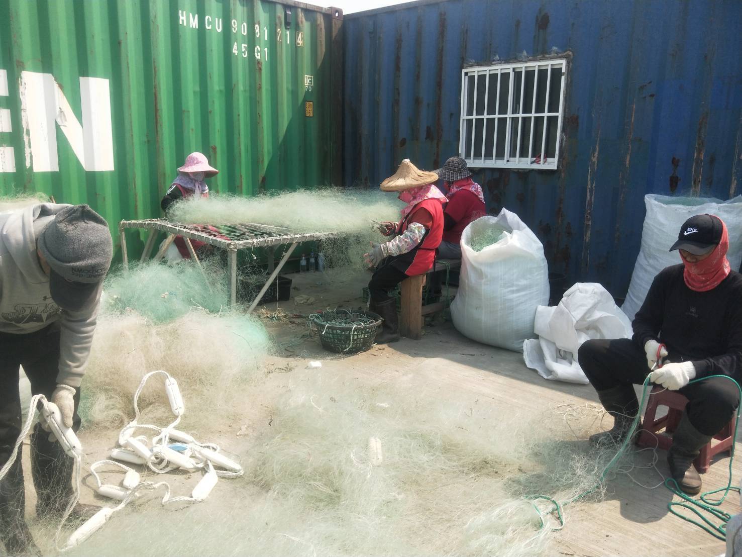 Recycled Nylon - Collection and Sorting